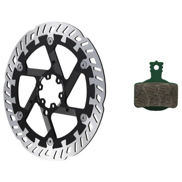 Disque De Frein Magura MDR-P + Plaquettes 7.S Sport Pour Freins MT ESTOP - 203 Mm