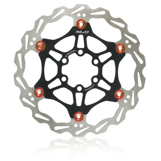 Disque De Frein XLC BR-X50 Noir/rouge 160 Mm